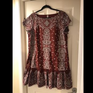 NWOT FEATHER BONE by Anthropologie Eyelet Dress